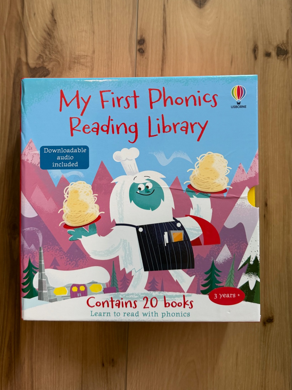 Born My First Phonics Reading Library - Blue, Pink, White